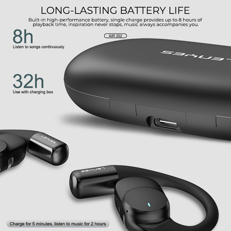 LENYES AIR 202 OWS Open-Ear Bluetooth Earbuds